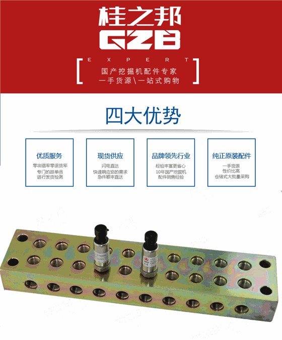 三一挖掘机过渡块