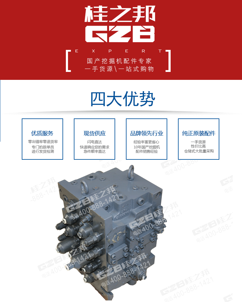 徐工挖掘机分配阀