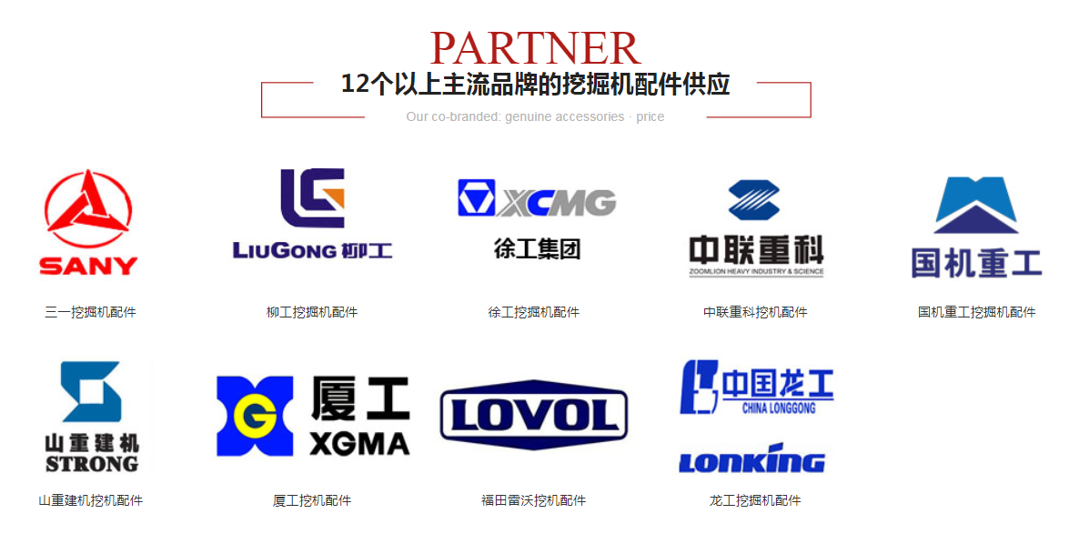 拉萨挖机配件批发市场