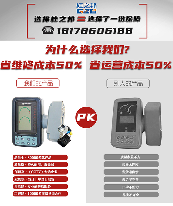 北京玉柴挖掘机仪表盘